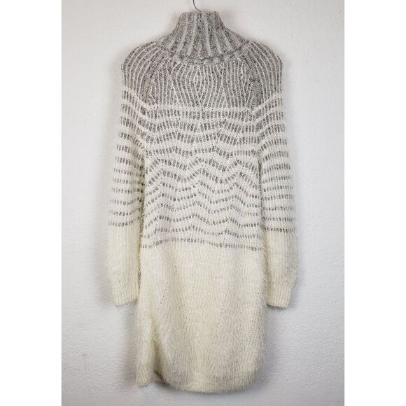 Anthropologie Sleeping On Snow Eyelash Sweater Dress Size XS - Picture 3 of 4
